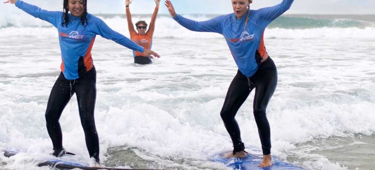 Are surf camps suitable for all skill levels?